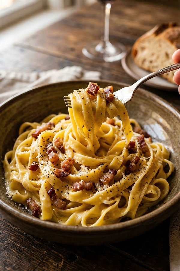 Pâtes-Carbonara
