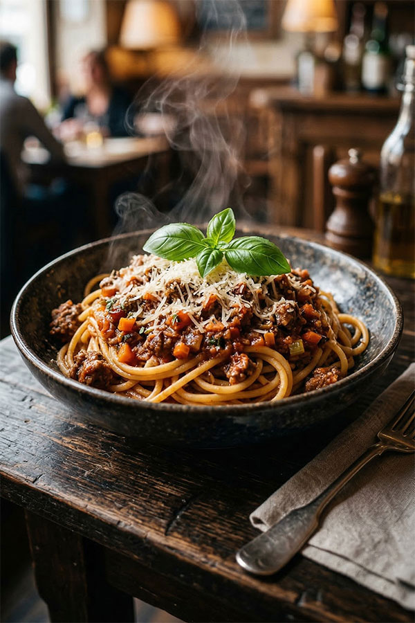 Pâtes-à-la-Bolognaise