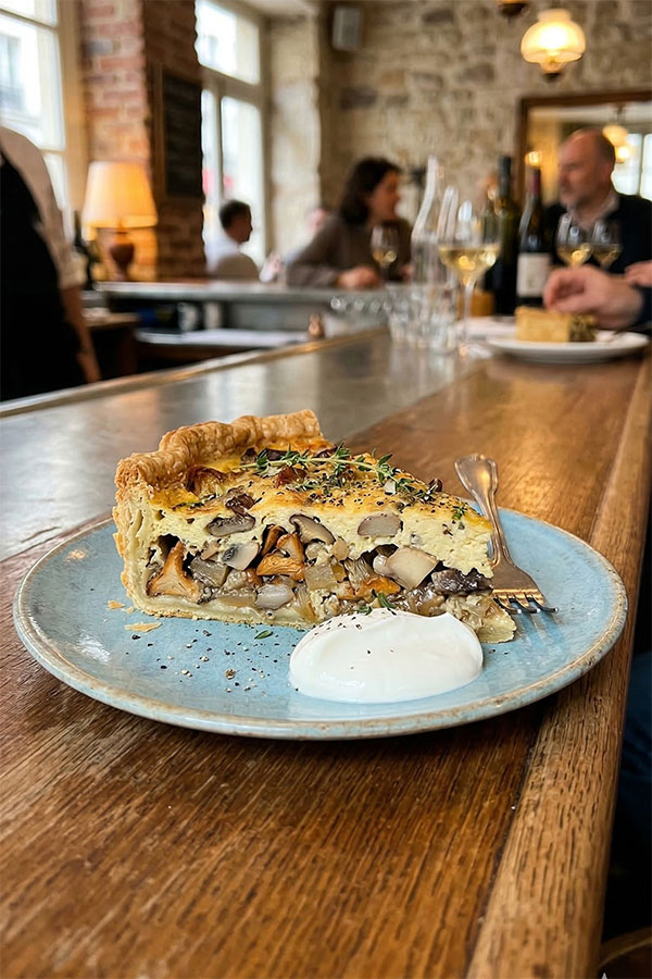 Quiche-aux-Champignons